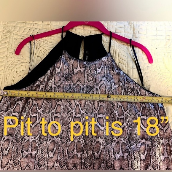 ZARA BASIC beautiful top. Sleeveless that had straps around neck. size medium - Picture 6 of 6